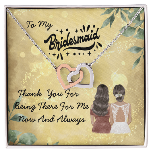 Forever by Your Side Bridesmaid Gift Necklace - Dear Heart Gifts